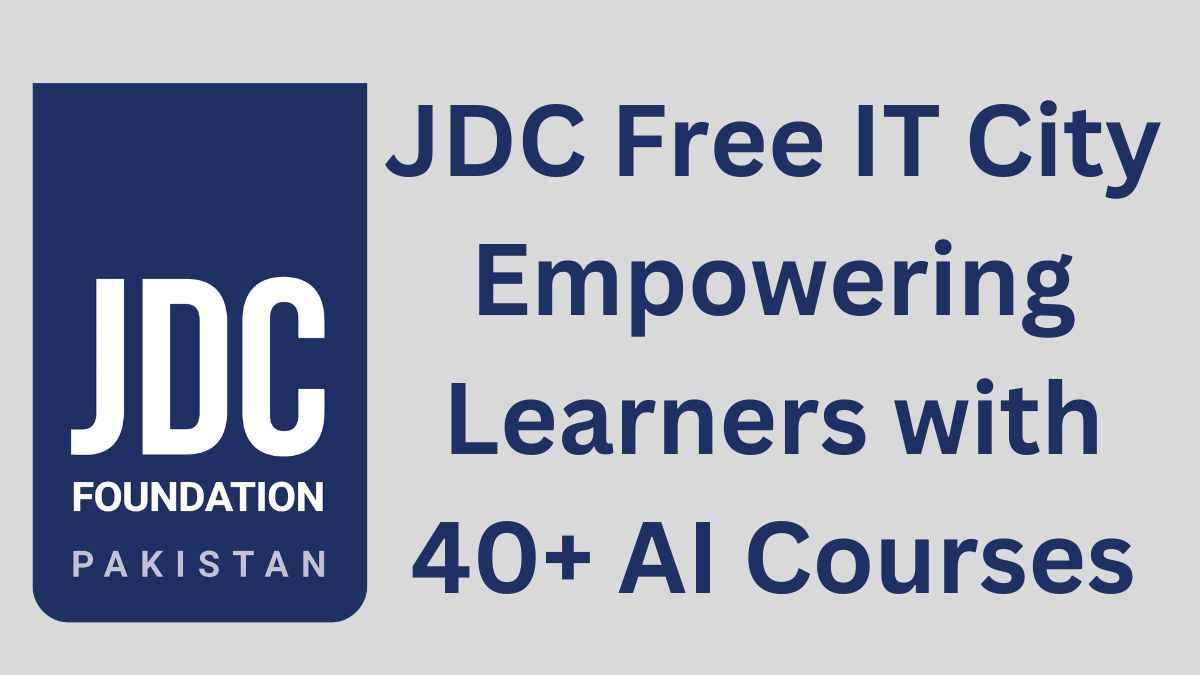 JDC Free IT City: Empowering Learners with 40+ AI Courses