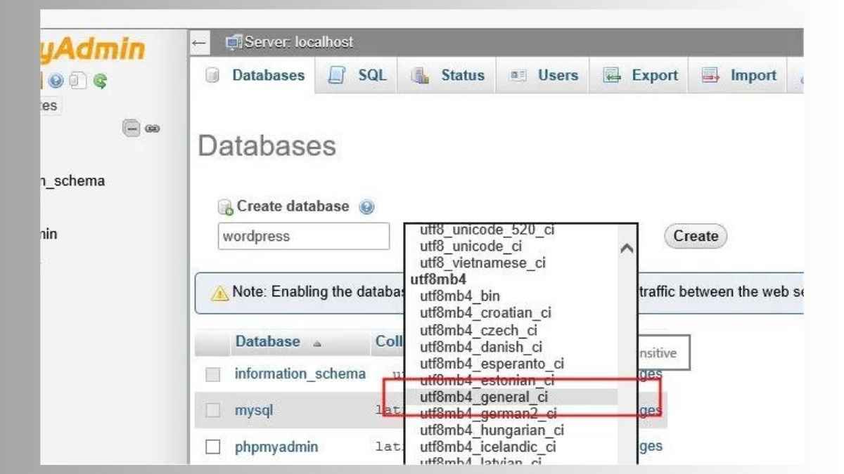 How to Create a Database in WordPress Website