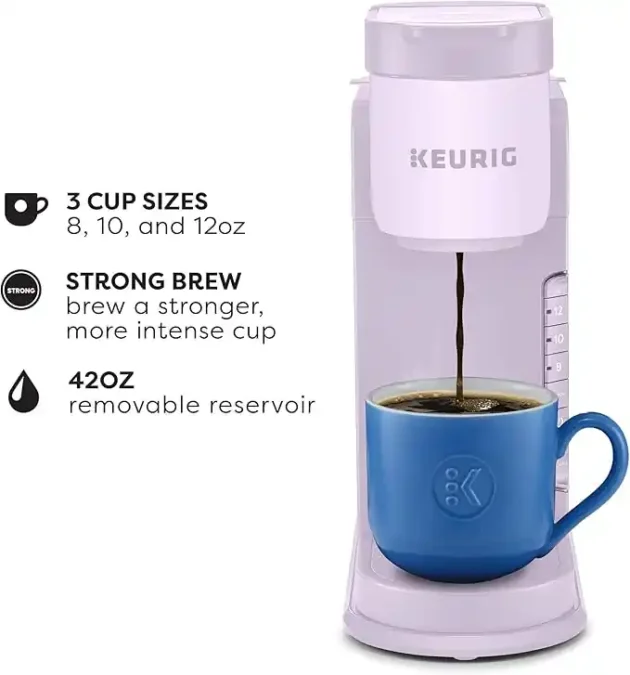 Three Brew Sizes: 8, 10, and 12 oz.